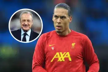 Virgil van Dijk i Florentino Perez