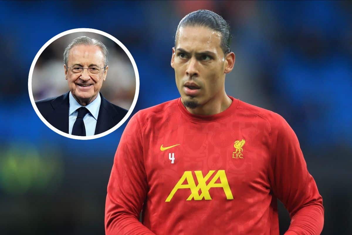 Virgil van Dijk i Florentino Perez