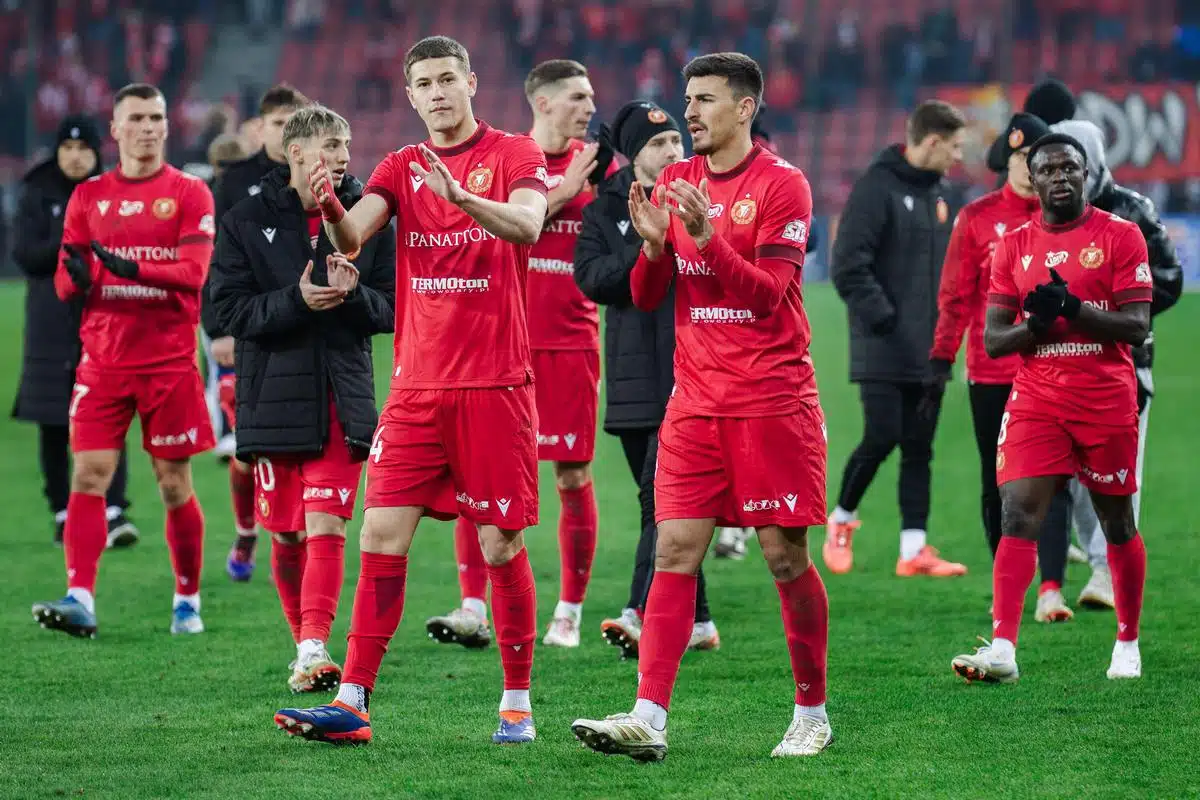 Piłkarze Widzewa Łódź