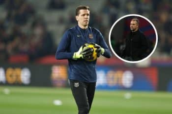 Wojciech Szczęsny i Hansi Flick