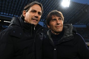 Simone Inzaghi oraz Antonio Conte