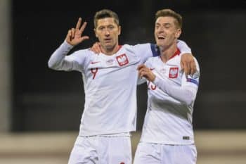 Robert Lewandowski i Krzysztof Piątek